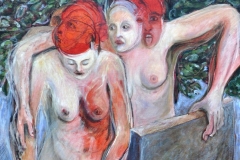 06-crabbe-2017-eve-pandore-100x81-huile sur toile