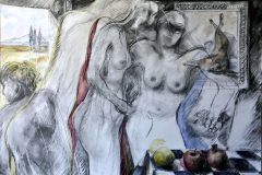 crabbe-2015-adam_chasseur-110x70-fusain-et-aquarelle-sur-papier