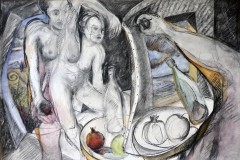 crabbe-2015-atelier-110x70-fusain-et-aquarelle-sur-papier