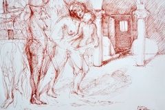 crabbe-2017-anonciation-encre-21X30